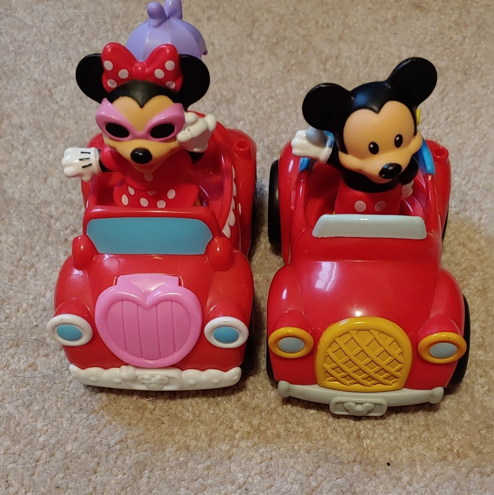 Fisher Price Disney mickey Minnie mouse animated cars